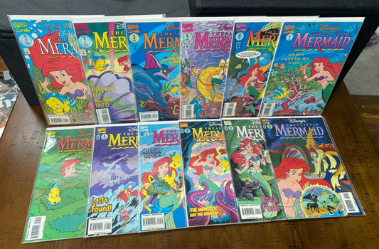 Marvel Comics Disney's The Little Mermaid #1-12 Modern Age 2014 Complete Series