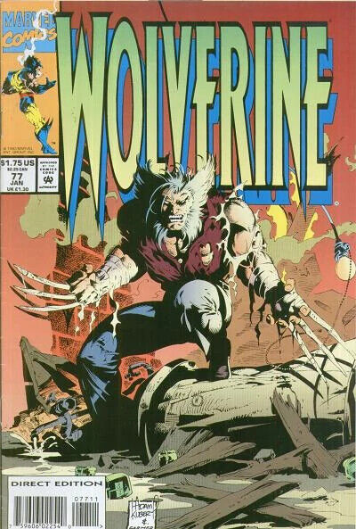 Marvel Comics Wolverine #77 Modern Age 1993