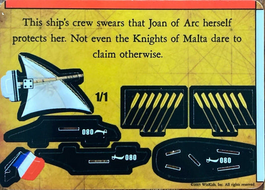 WizKids Pirates CSG of the Barbary Coast 080 St. Joan