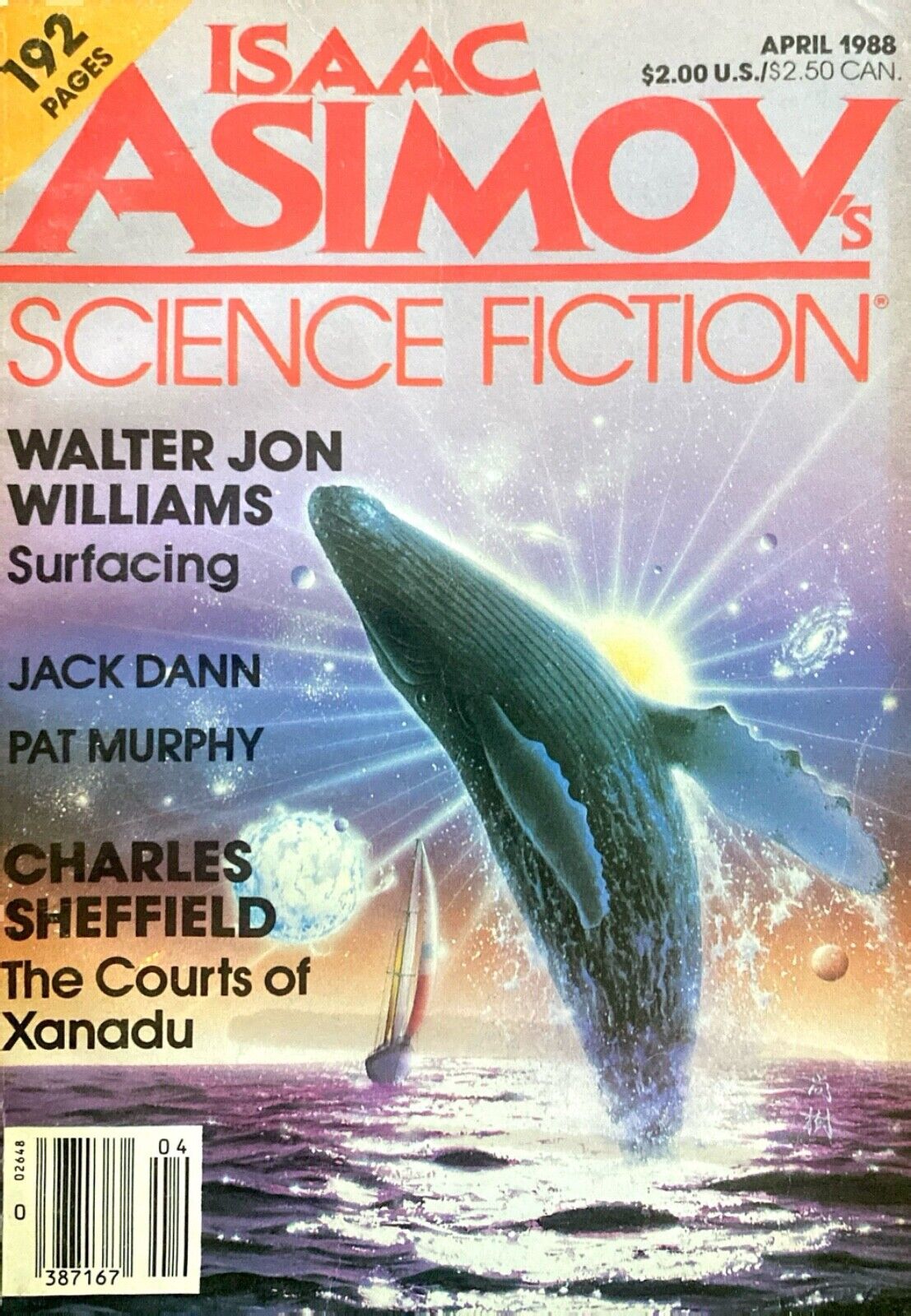Isaac Asimov's Science Fiction Volume 12 No. 4 April 1988
