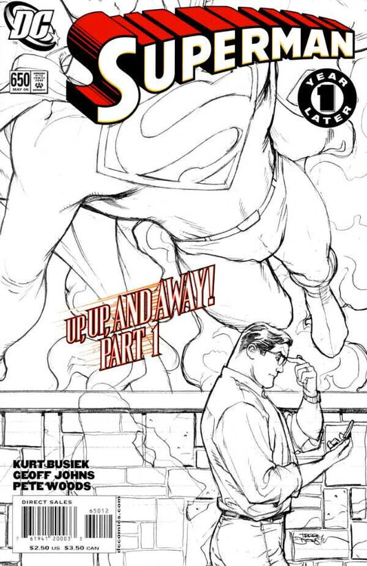 DC Comics Superman #650 Modern Age 2006 2nd Print Variant