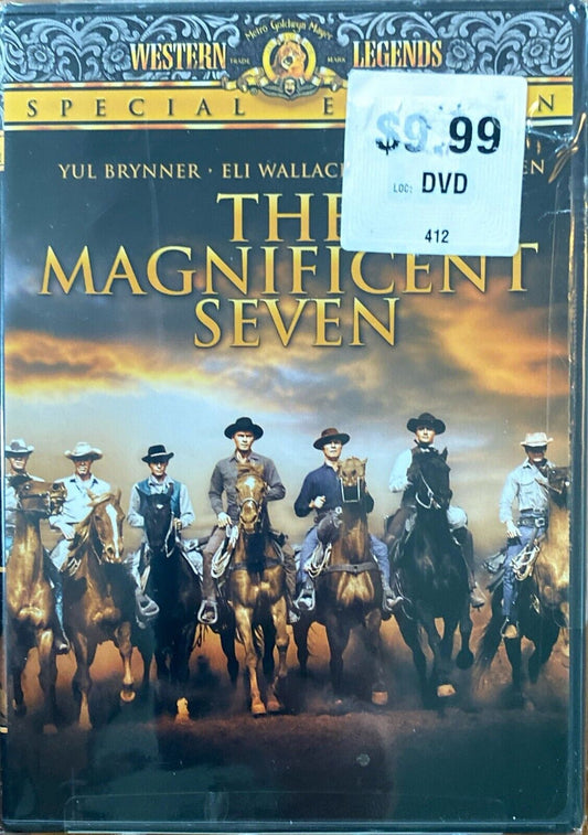 The Magnificent Seven DVD NEW SEALED MGM Western Legends
