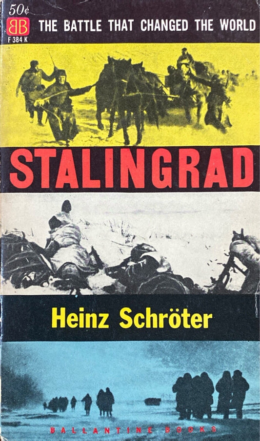 Stalingrad by Heinz Schroter 1958 Ballantine F384 Paperback
