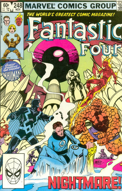 Marvel Comics Fantastic Four #248 Bronze Age 1982