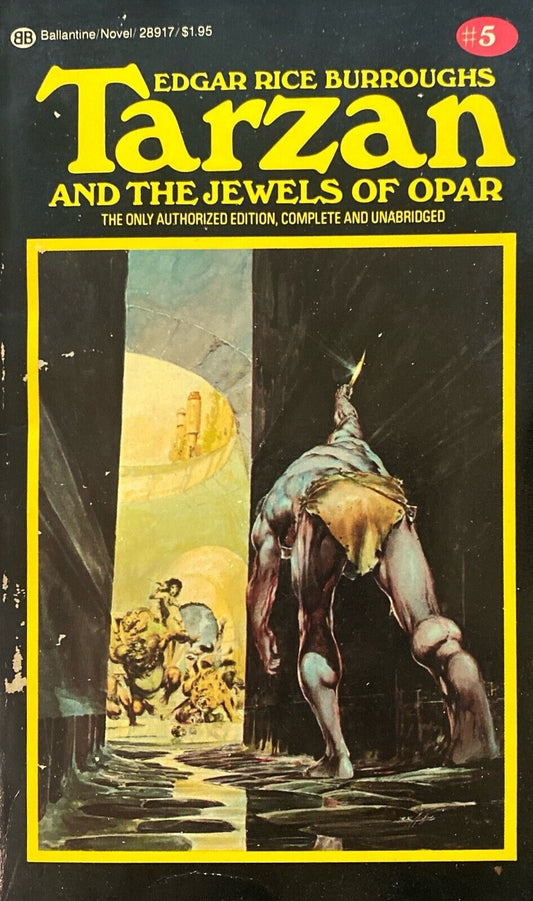Tarzan and the Jewels of Opar by Edgar Rice Burroughs 1982 Ballantine Paperback
