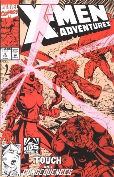 Marvel Comics X-Men Adventures #4 Modern Age 1993