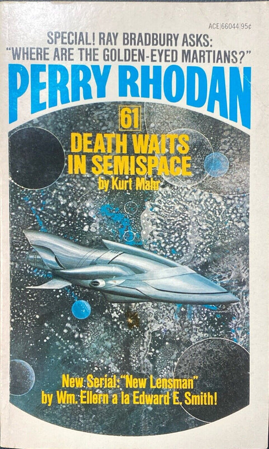 Perry Rhodan 61: Death Waits in Semispace by Kurt Mahr 1975 Ace Paperback