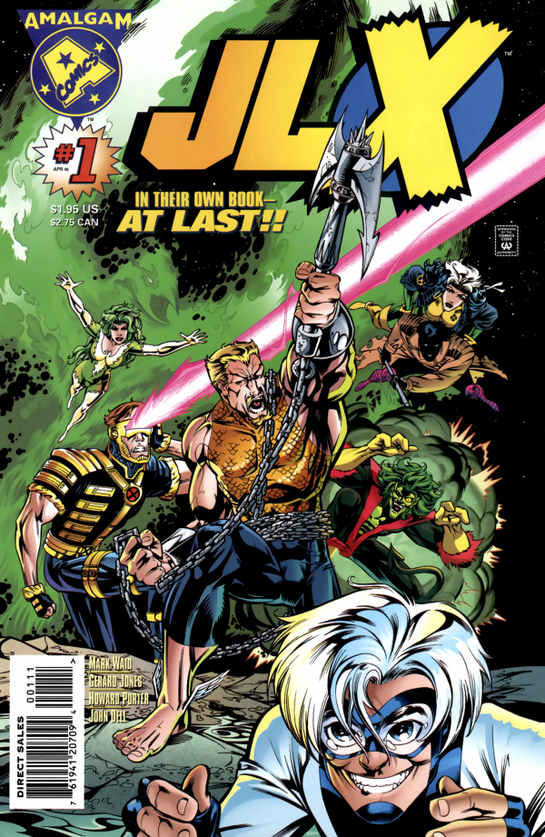Amalgam Comics JLX #1 1996 Justice League X-Men