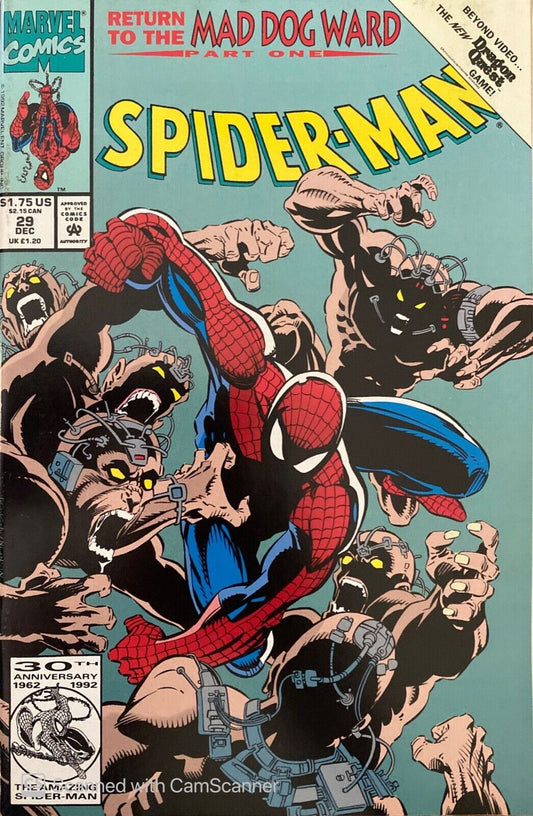 Marvel Comics Spider-man #29 Modern Age 1992