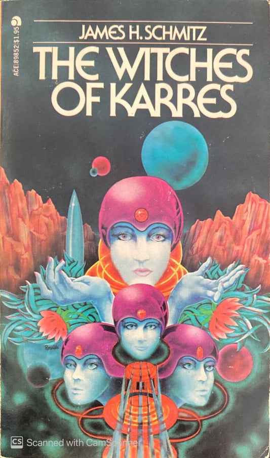 The Witches of Karres by James H. Schmitz 1981 Ace Paperback