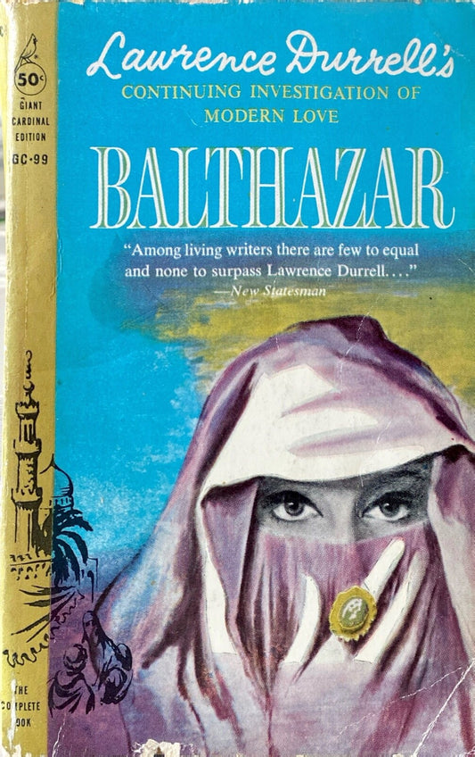 Balthazar by Lawrence Durrell 1961 Giant Cardinal GC-99 Paperback