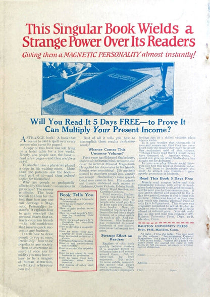 The Wide World Magazine No. 346 Vol. 58 February 1927 London Pulp