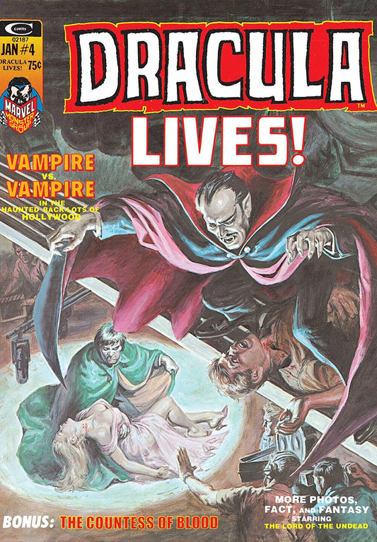 Dracula Lives! #4 January 1974 Curtis Publishing (Marvel Monster Group)