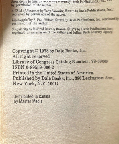 Asimov's Choice: Dark Stars & Dragon 1978 Dale Book Paperback