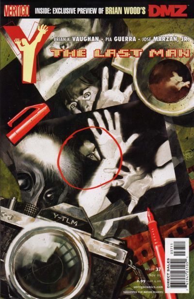 Vertigo Comics Y the Last Man #37 2005 Modern Age