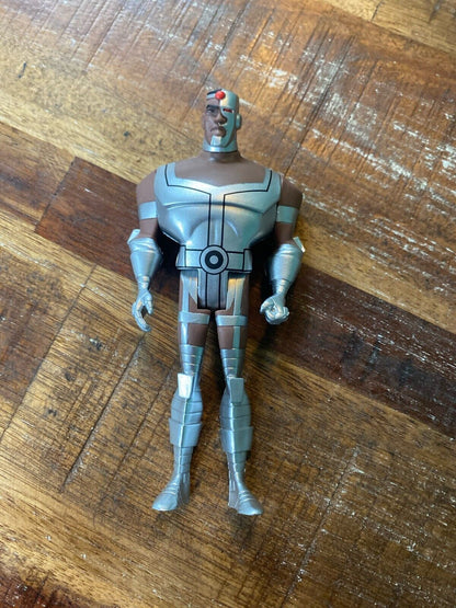 Mattel Justice League Unlimited Cyborg Action Figure 4.5" Loose 2009