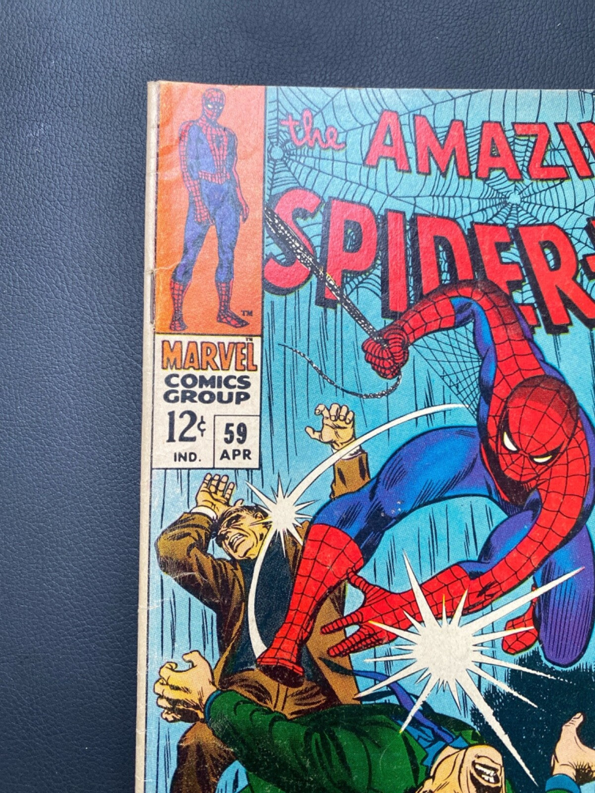 Marvel Comics Amazing Spider-man #59 Silver Age 1968 1st Mary Jane Cover
