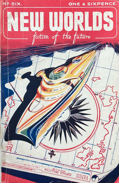 New Worlds Magazine Volume 2 No. 6 1950 British Import Science Fiction