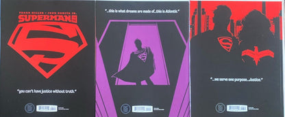 DC Comics Black Label Superman: Year One #1-3 Modern Age 2019 Miller Variant