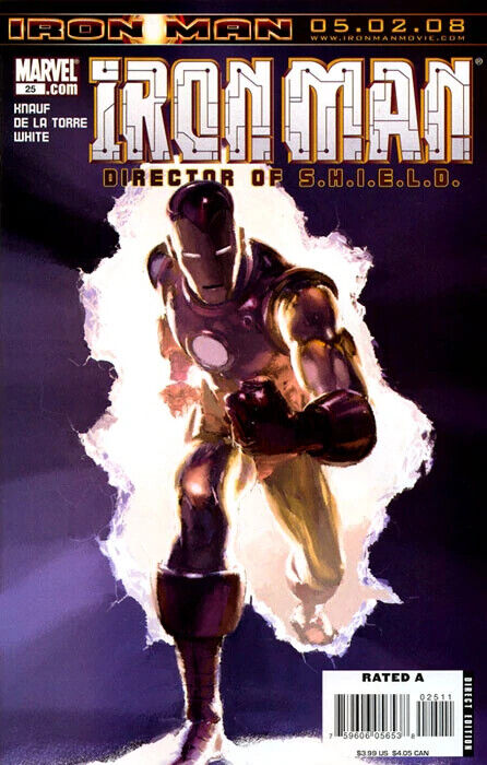 Marvel Comics Iron Man #25 Modern Age 2008