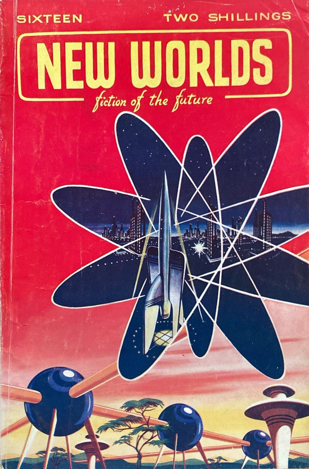 New Worlds Magazine Volume 6 No. 16 1952 British Import Science Fiction