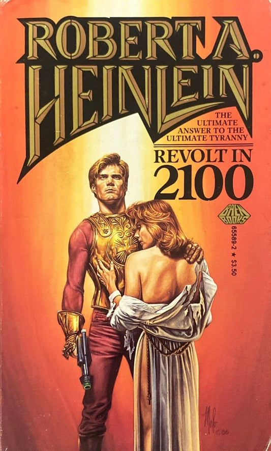 Revolt in 2100 by Robert Heinlein 1986 Baen Paperback