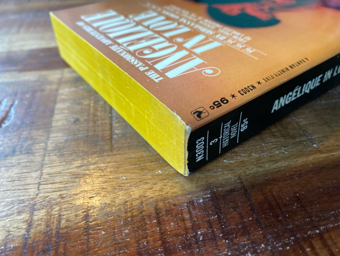 Angelique in Love by Sergeanne Golon 1966 Bantam N3003 Paperback