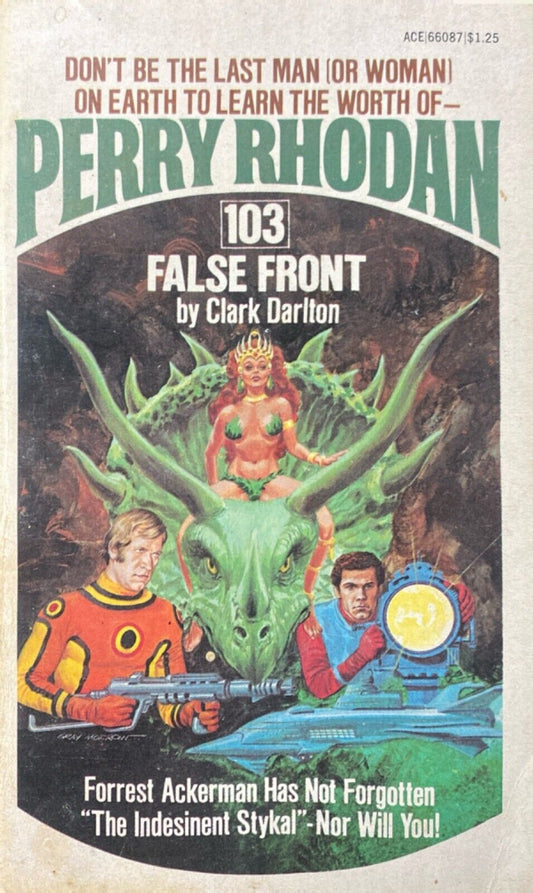 Perry Rhodan #103: False Front by Clark Darlton 1976 Ace Paperback