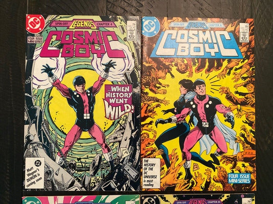DC Comics Cosmic Boy #1-4 Copper Age 1987