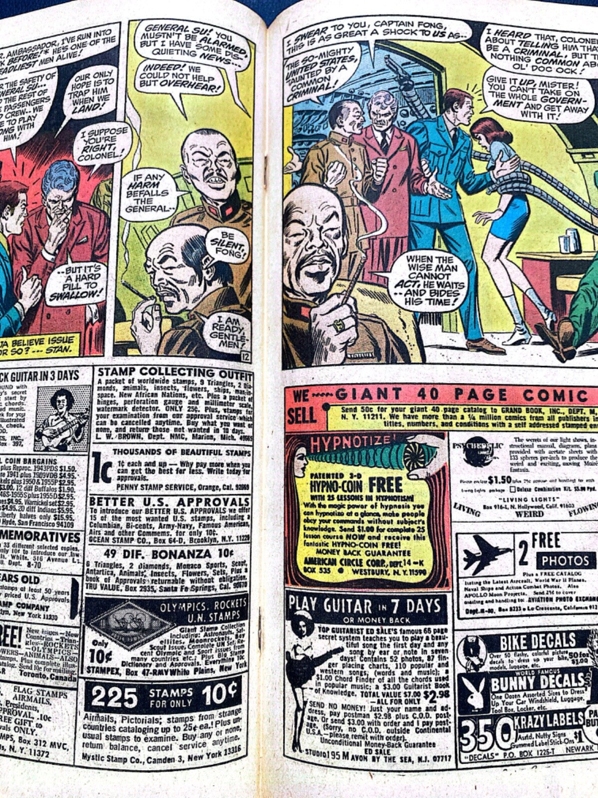 Marvel Comics Amazing Spider-man #88 Bronze Age 1970 Doctor Octopus