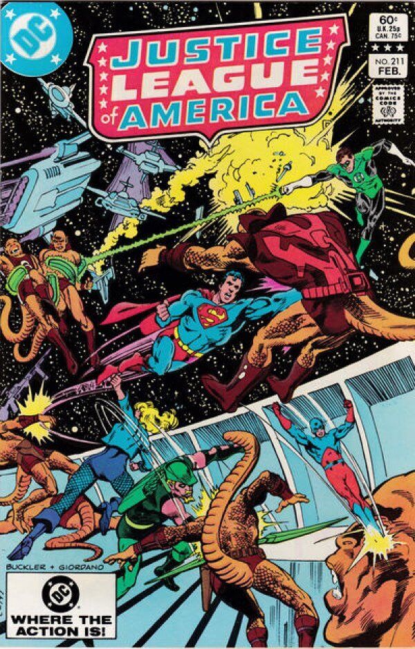 DC Comics Justice League of America #211 Bronze Age 1983