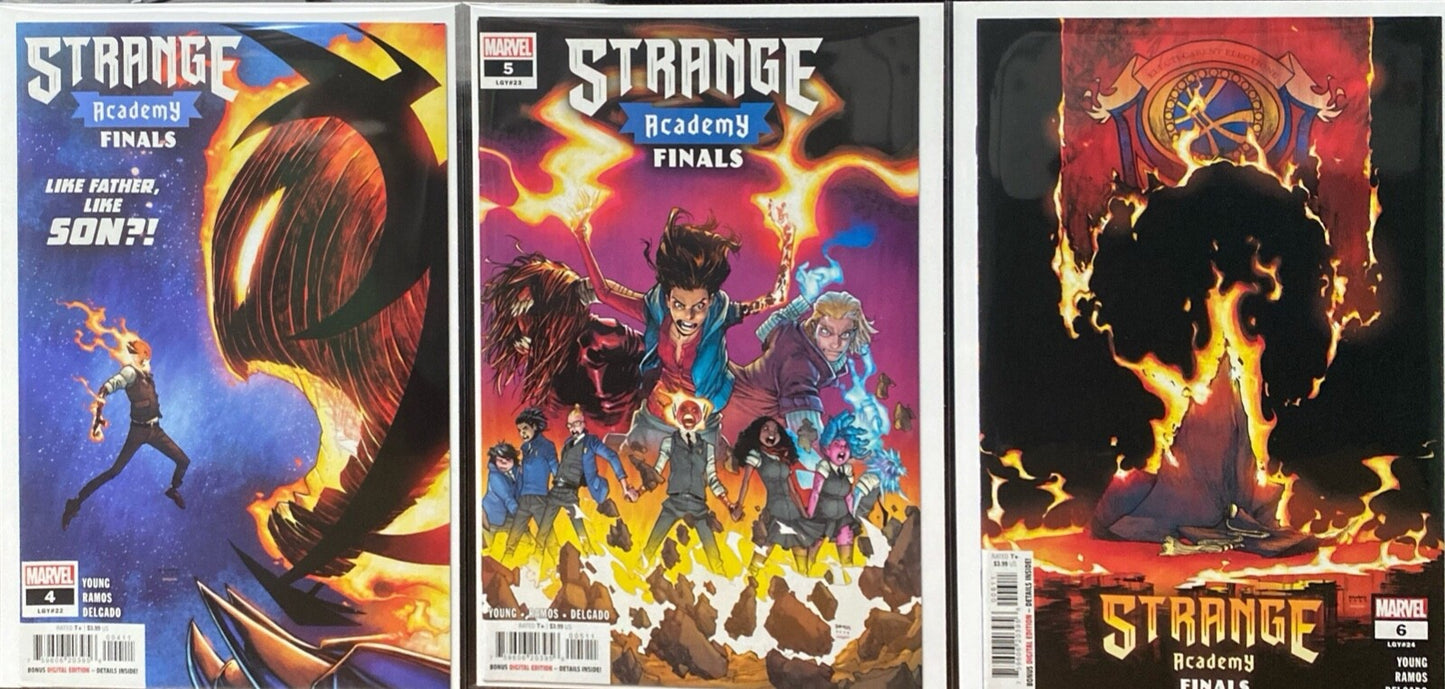 Marvel Comics Strange Academy: Finals #1-6 Modern Age
