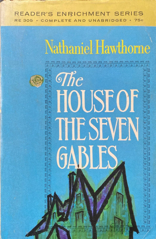 The House of the Seven Gables by Nathaniel Hawthorne 1963 Washington Paperback