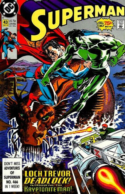 DC Comics Superman #43 Copper Age 1990