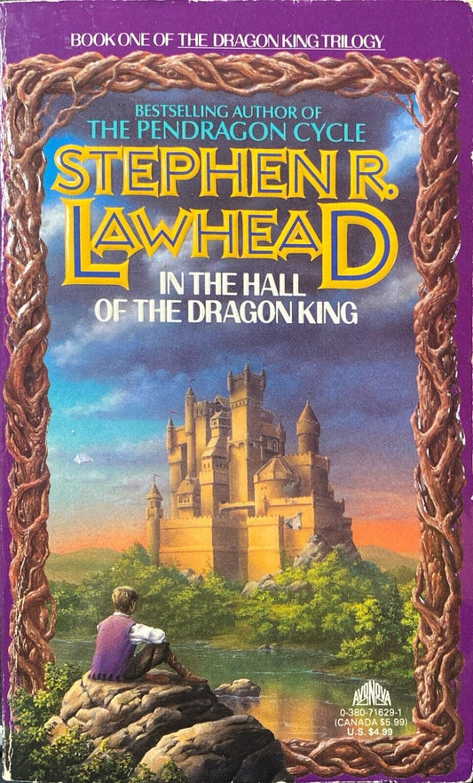 In the Hall of the Dragon King by Stephen R. Lawhead 1992 Avon Paperback