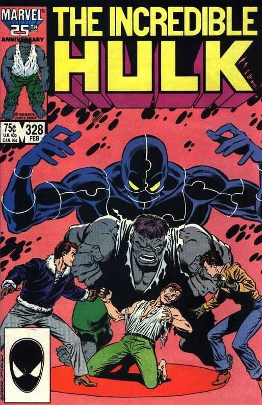 Marvel Comics Incredible Hulk #328 Copper Age 1987