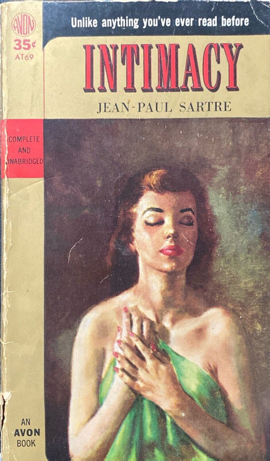 Intimacy by Jean-Paul Sartre 1948 Avon AT69 Paperback