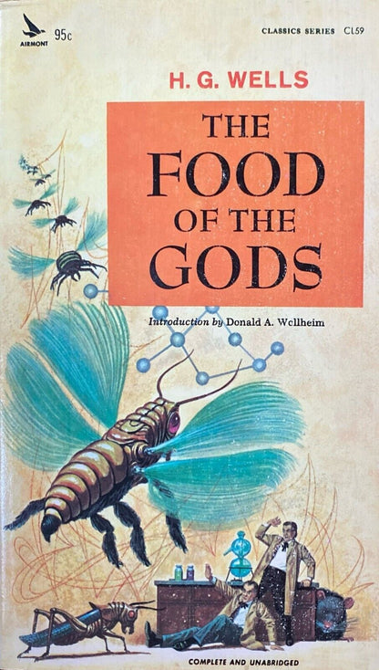 The Food of the Gods by H.G. Wells 1965 Airmont Paperback