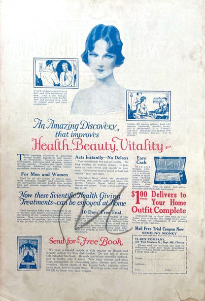 The Wide World Magazine No. 305 Vol. 51 September 1923 London Pulp