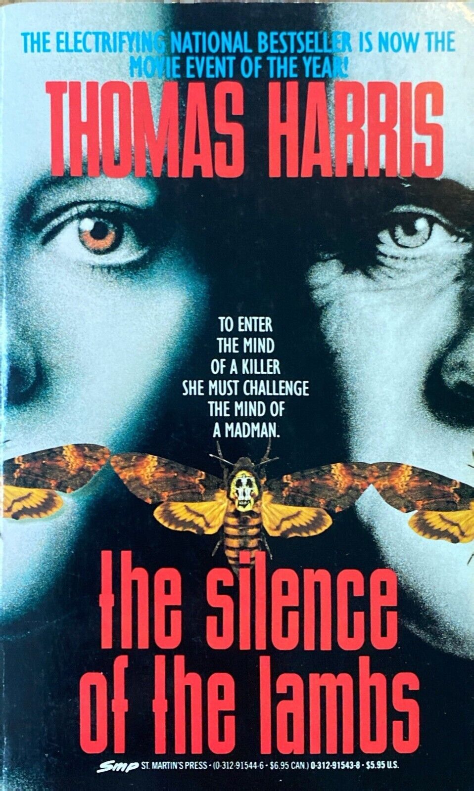 Silence of the Lambs by Thomas Harris 1989 St. Martin's Paperback Movie Tie-in