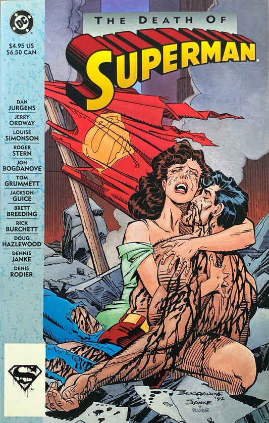 DC Comics The Death of Superman 1993 Trade Paperback First Printing