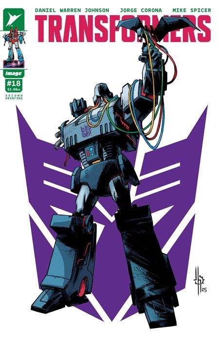 Image Comics Transformers #18 2nd Print Modern Age 2025