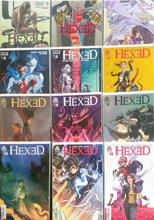 Boom! Studios Comics Hexed #1-12 Modern Age 2014-2015 Complete Series