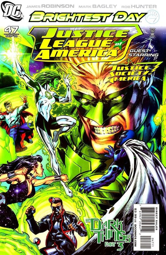 DC Comics Justice League of America #47 Modern Age 2010 Brightest Day