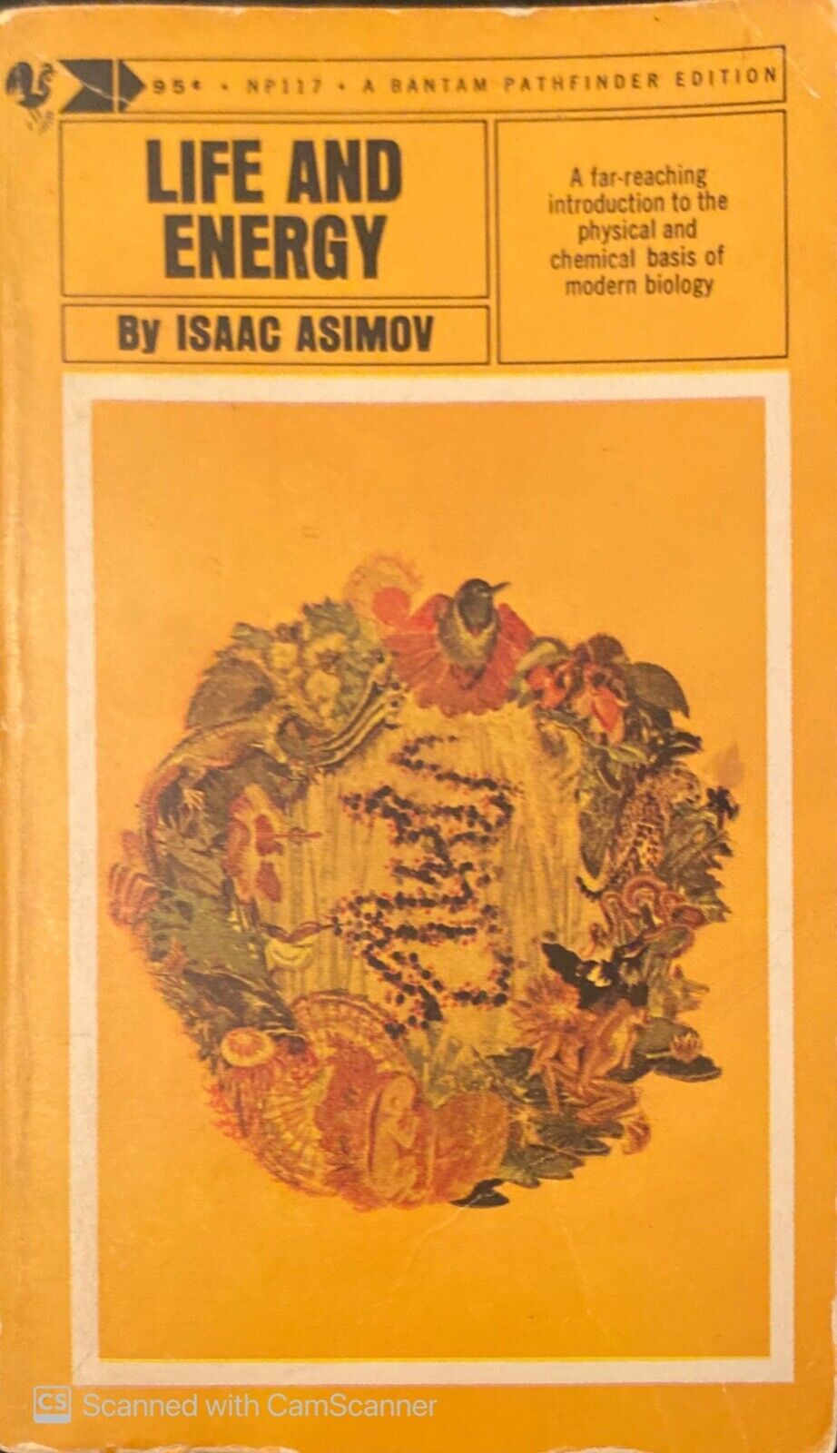 Life and energy by Isaac Asimov 1965 Bantam Pathfinder NP117 Paperback