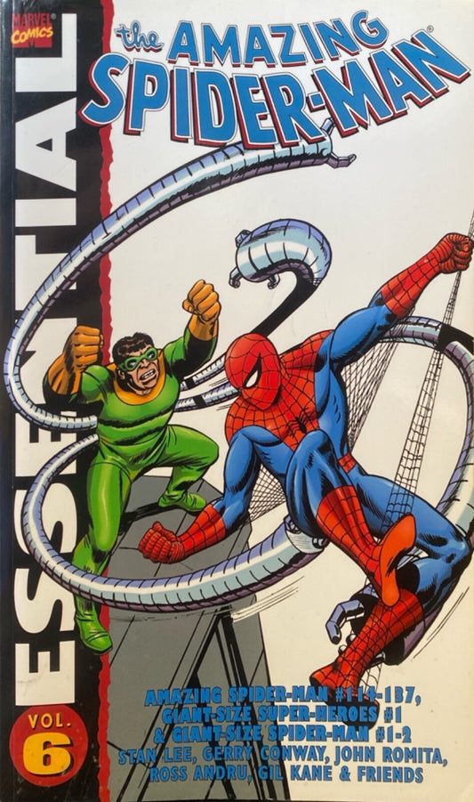 Marvel Comics Essential (Amazing) Spider-man Volume 6 Paperback