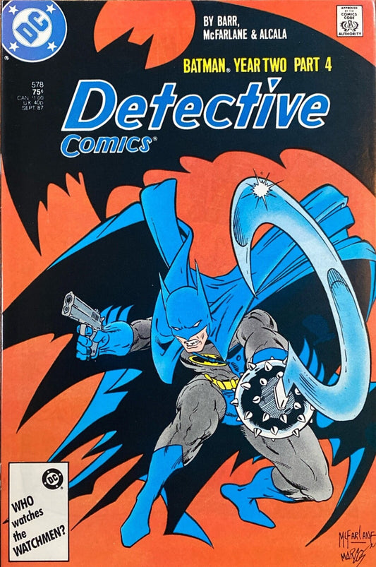 DC Comics Detective Comics #578 Copper Age 1987 McFarlane