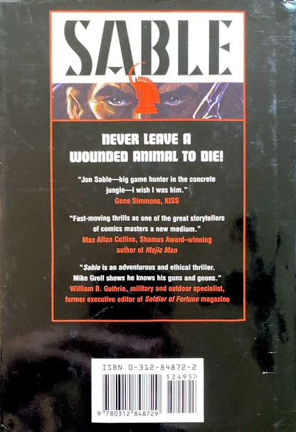 Sable by Mike Grell 2000 Forge Hardcover