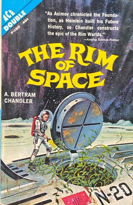 Secret Agent of Terra/The Rim of Space by Brunner/Chandler 1962 Ace Double F-133