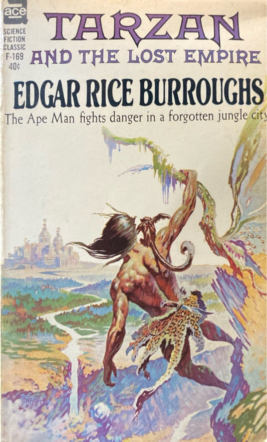 Tarzan and the Lost Empire by Edgar Rice Burroughs Ace F-169 Paperback